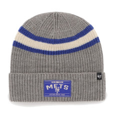 Adult Men's New York Mets '47 Penobscot Cuffed Knit Hat - Graphite